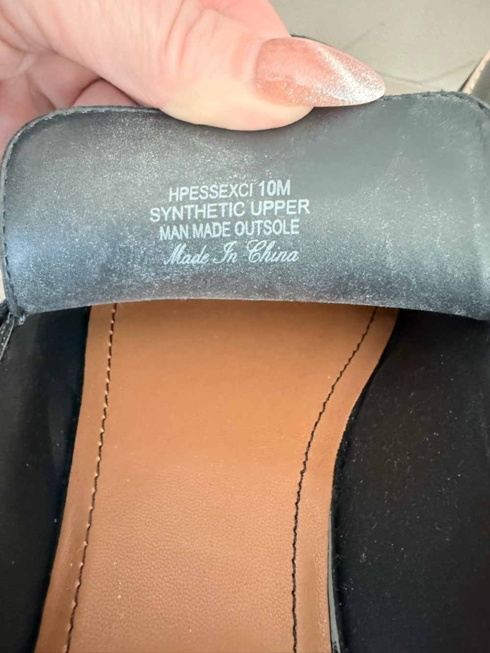 Donald J. Pliner patent leather navy Slingback Loafers - Picture 3 of 3